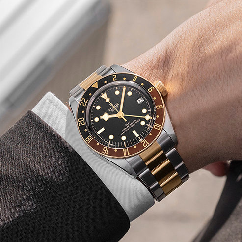 Black Bay GMT | 79833MN | Steel and yellow gold | M79833MN-0001 | Tudor Official Retailer - Siam Swiss