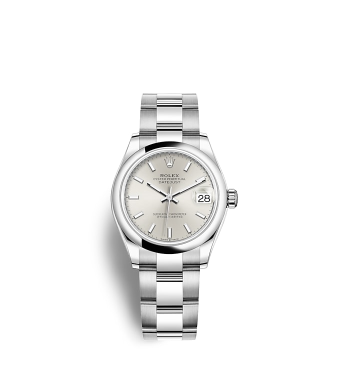 Rolex Datejust | 278240 | Datejust 31 | Light dial | Silver dial | Oystersteel | The Oyster bracelet | m278240-0005 | Women Watch | Rolex Official Retailer - Siam Swiss