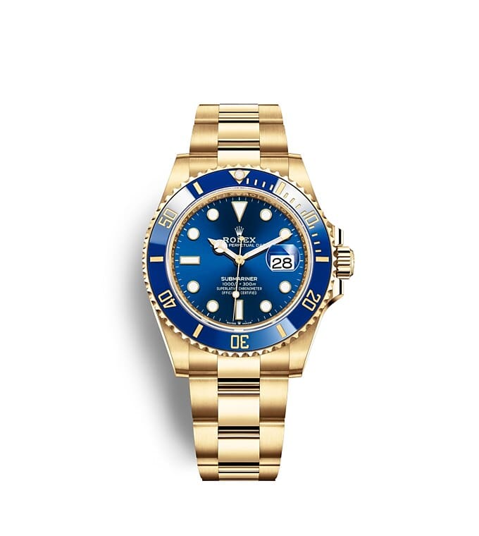 Rolex Submariner | 126618LB | Submariner Date | Coloured dial | Unidirectional Rotatable Bezel | Royal blue dial | 18 ct yellow gold | m126618lb-0002 | Men Watch | Rolex Official Retailer - Siam Swiss