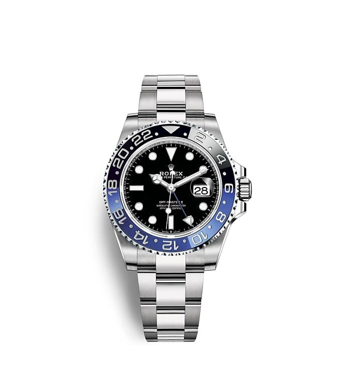 Rolex GMT-Master II | 126710BLNR | GMT-Master II | หน้าปัดสีเข้ม | ขอบหน้าปัดแสดงเวลา 24 ชั่วโมงแบบหมุนได้ | หน้าปัดสีดำ | Oystersteel | m126710blnr-0003 | ชาย Watch | Rolex Official Retailer - Siam Swiss