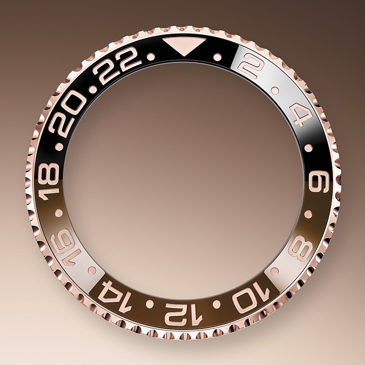 Rolex GMT-Master II | 126711CHNR | GMT-Master II | หน้าปัดสีเข้ม | ขอบหน้าปัดแสดงเวลา 24 ชั่วโมงแบบหมุนได้ | หน้าปัดสีดำ | Everose Rolesor | m126711chnr-0002 | ชาย Watch | Rolex Official Retailer - Siam Swiss