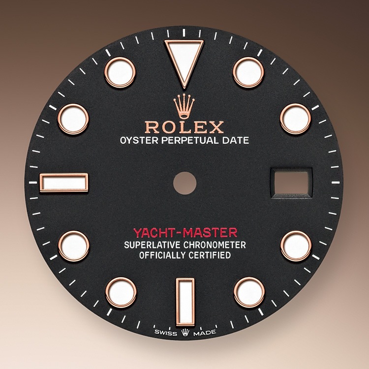 Rolex Yacht-Master | 126655 | Yacht-Master 40 | Dark dial | Bidirectional Rotatable Bezel | Intense black dial | 18 ct Everose gold | m126655-0002 | Men Watch | Rolex Official Retailer - Siam Swiss