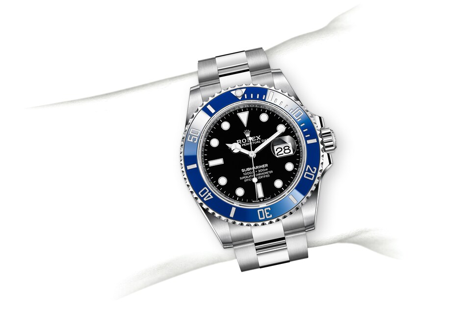 Rolex Submariner | 126619LB | Submariner Date | หน้าปัดสีเข้ม | ขอบหน้าปัดแบบหมุนได้ | หน้าปัดสีดำ | ทองคำขาว 18 กะรัต | m126619lb-0003 | ชาย Watch | Rolex Official Retailer - Siam Swiss