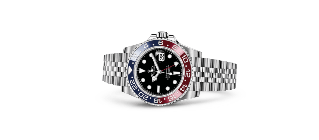 Rolex GMT-Master II | 126710BLRO | GMT-Master II | หน้าปัดสีเข้ม | ขอบหน้าปัดแสดงเวลา 24 ชั่วโมงแบบหมุนได้ | หน้าปัดสีดำ | Oystersteel | m126710blro-0001 | ชาย Watch | Rolex Official Retailer - Siam Swiss