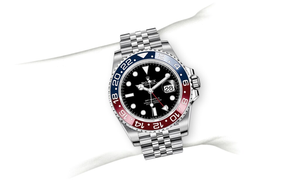 Rolex GMT-Master II | 126710BLRO | GMT-Master II | Dark dial | 24-Hour Rotatable Bezel | Black dial | Oystersteel | m126710blro-0001 | Men Watch | Rolex Official Retailer - Siam Swiss