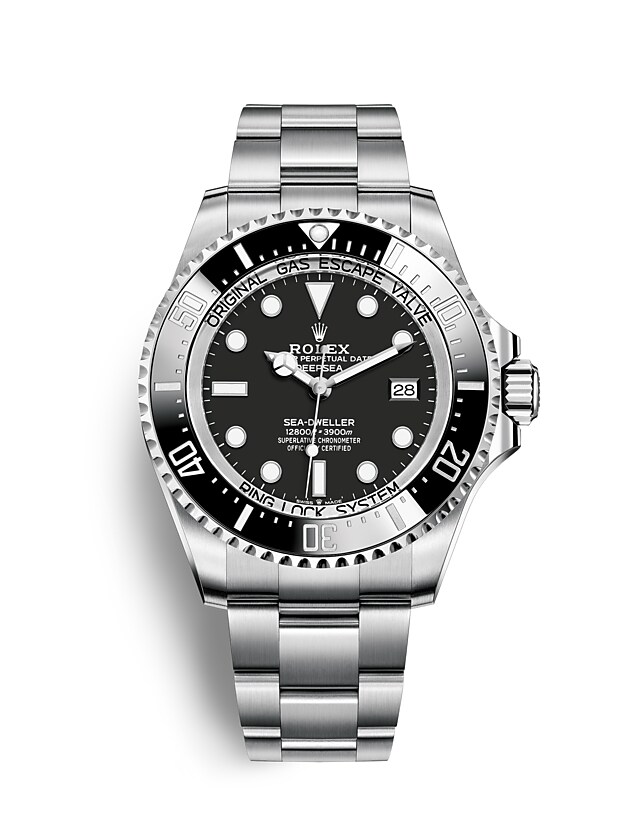 Rolex Sea-Dweller | 136660 | Rolex Deepsea | หน้าปัดสีเข้ม | ขอบนาฬิกาเซรามิกและพรายน้ำที่ส่องสว่าง | หน้าปัดสีดำ | Oystersteel | m136660-0004 | ชาย Watch | Rolex Official Retailer - Siam Swiss