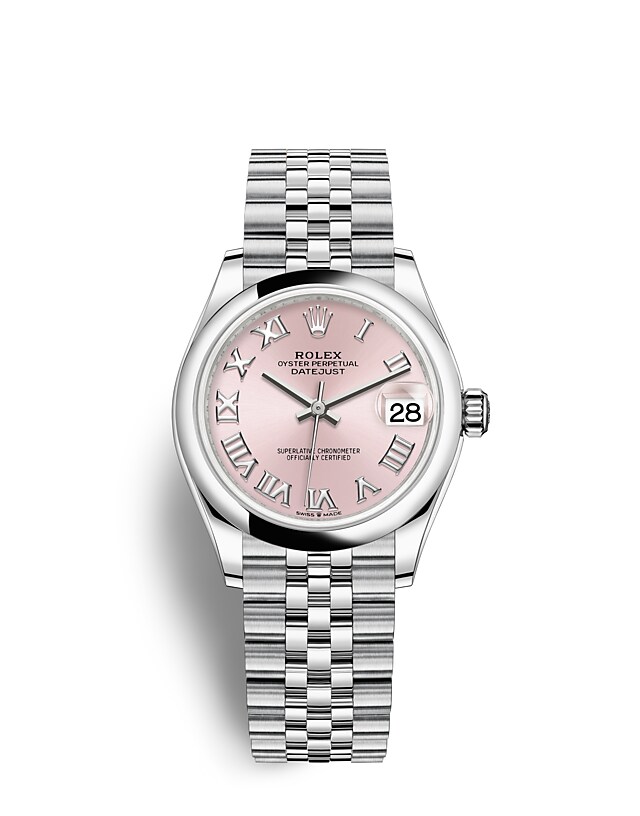 Rolex Datejust | 278240 | Datejust 31 | หน้าปัดสี | หน้าปัดสีชมพู | Oystersteel | สายนาฬิกา Jubilee | m278240-0014 | หญิง Watch | Rolex Official Retailer - Siam Swiss