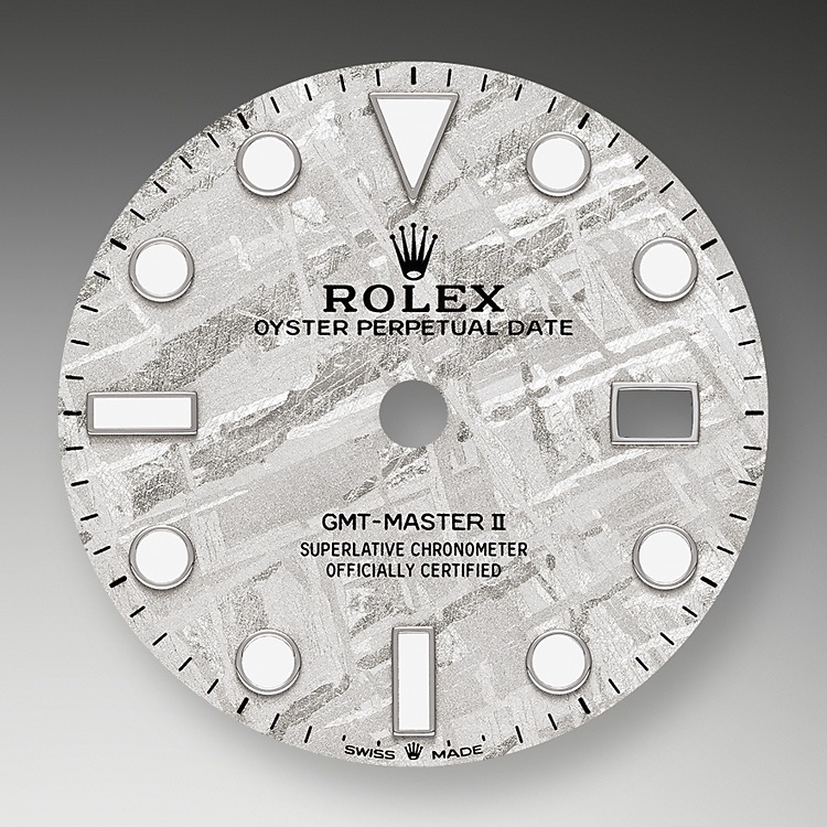 Rolex GMT-Master II | 126719BLRO | GMT-Master II | Light dial | Meteorite dial | 24-Hour Rotatable Bezel | 18 ct white gold | m126719blro-0002 | Men Watch | Rolex Official Retailer - Siam Swiss