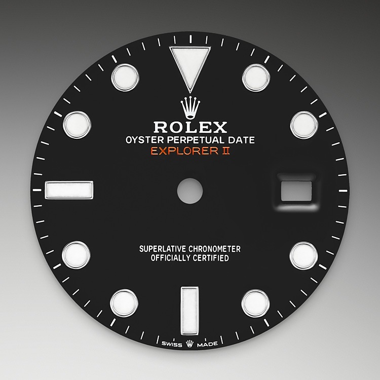 Rolex Explorer | 226570 | Explorer II | หน้าปัดสีเข้ม | ขอบหน้าปัด 24 ชั่วโมง | หน้าปัดสีดำ | Oystersteel | M226570-0002 | ชาย Watch | Rolex Official Retailer - Siam Swiss