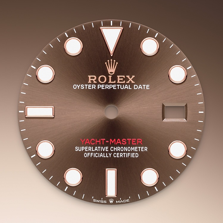Rolex Yacht-Master | 126621 | Yacht-Master 40 | Coloured dial | Bidirectional Rotatable Bezel | Chocolate Dial | Everose Rolesor | M126621-0001 | Men Watch | Rolex Official Retailer - Siam Swiss