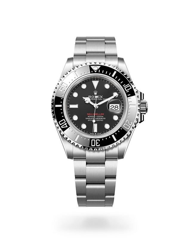 Rolex Sea-Dweller | 126600 | Sea-Dweller | หน้าปัดสีเข้ม | ขอบเซรามิกและหน้าปัดเรืองแสง | หน้าปัดสีดำ | Oystersteel | M126600-0002 | ชาย Watch | Rolex Official Retailer - Siam Swiss
