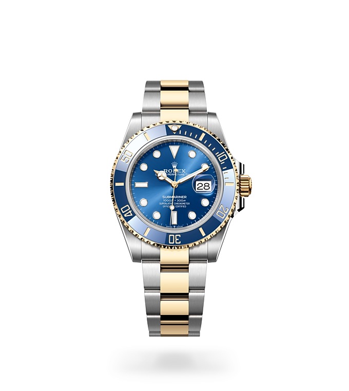 Rolex Submariner | 126613LB | Submariner Date | Coloured dial | Unidirectional Rotatable Bezel | Royal blue dial | Yellow Rolesor | M126613LB-0002 | Men Watch | Rolex Official Retailer - Siam Swiss