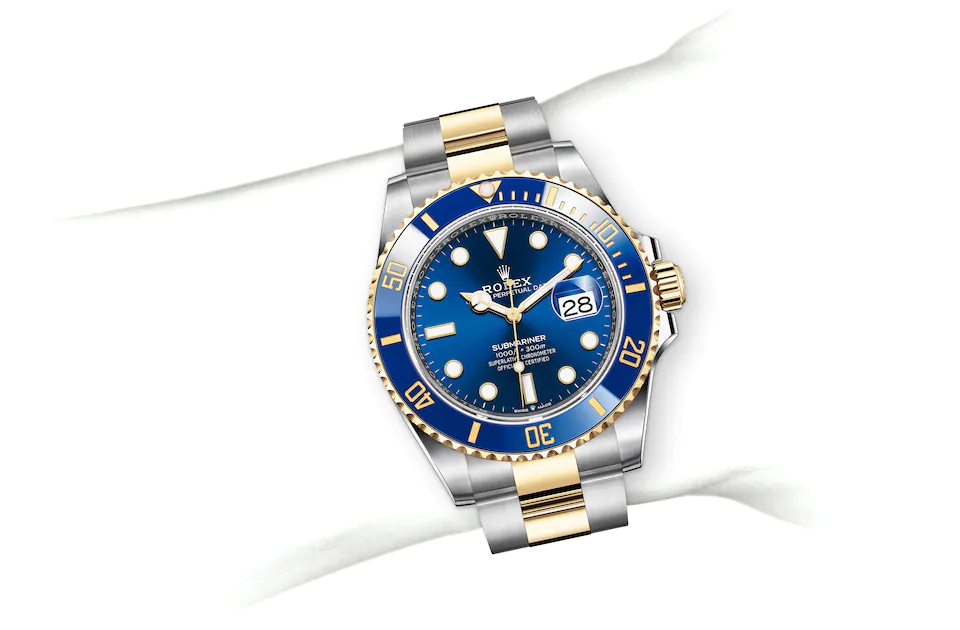 Rolex Submariner | 126613LB | Submariner Date | Coloured dial | Unidirectional Rotatable Bezel | Royal blue dial | Yellow Rolesor | M126613LB-0002 | Men Watch | Rolex Official Retailer - Siam Swiss