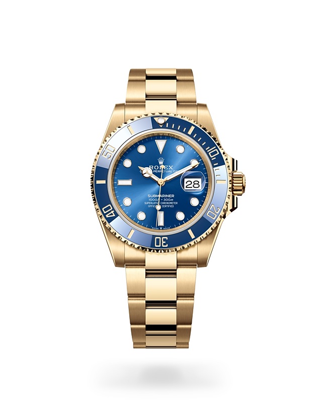 Rolex Submariner | 126618LB | Submariner Date | หน้าปัดสี | ขอบหน้าปัดหมุนได้ทิศทางเดียว | หน้าปัดรอยัลบลู | ทองคำ 18 กะรัต | M126618LB-0002 | ชาย Watch | Rolex Official Retailer - Siam Swiss