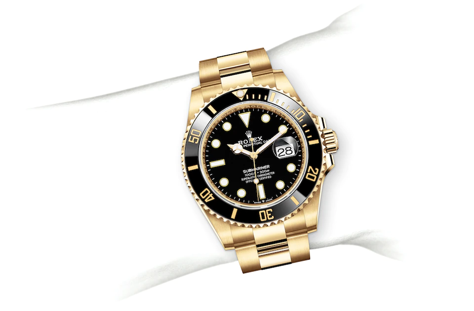 Rolex Submariner | 126618LN | Submariner Date | หน้าปัดสีเข้ม | ขอบหน้าปัดหมุนได้ทิศทางเดียว | หน้าปัดสีดำ | ทองคำ 18 กะรัต | M126618LN-0002 | ชาย Watch | Rolex Official Retailer - Siam Swiss