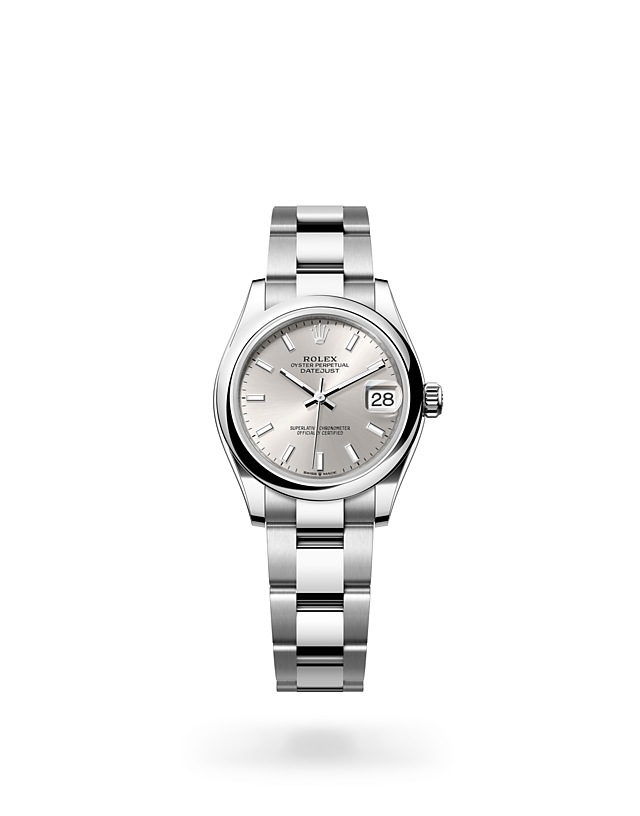 Rolex Datejust | 278240 | Datejust 31 | หน้าปัดสีอ่อน | หน้าปัดเงิน | Oystersteel | สายนาฬิกา Oyster | M278240-0005 | หญิง Watch | Rolex Official Retailer - Siam Swiss