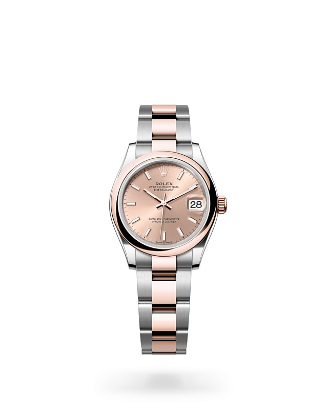 Rolex Datejust | 278241 | Datejust 31 | หน้าปัดสี | หน้าปัดสีชมพูกุหลาบ | Everose Rolesor | สายนาฬิกา Oyster | M278241-0009 | หญิง Watch | Rolex Official Retailer - Siam Swiss