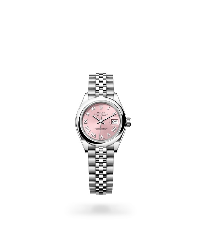 Rolex Lady-Datejust | 279160 | Lady-Datejust | Coloured dial | Pink Dial | Oystersteel | The Jubilee bracelet | M279160-0013 | Women Watch | Rolex Official Retailer - Siam Swiss