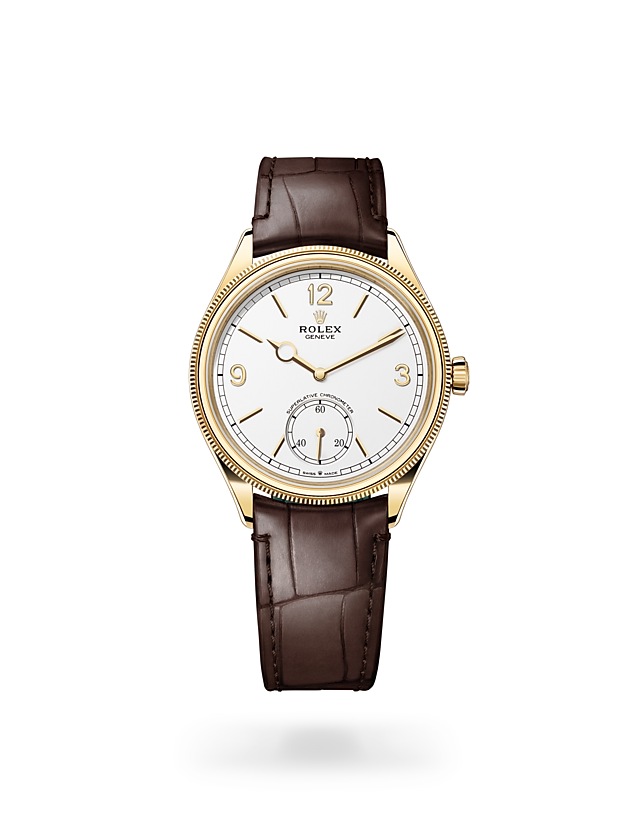 Rolex 1908 | 52508 | 1908 | หน้าปัดสีอ่อน | หน้าปัดสีขาวเข้ม | ขอบแบบทรงโดมและเซาะร่อง | ทองคำ 18 กะรัต | M52508-0006 | ชาย Watch | Rolex Official Retailer - Siam Swiss