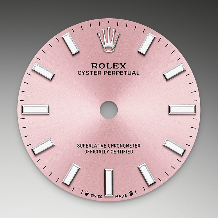 Rolex Oyster Perpetual | 276200 | Oyster Perpetual 28 | Coloured dial | Pink Dial | Oystersteel | The Oyster bracelet | M276200-0004 | Women Watch | Rolex Official Retailer - Siam Swiss