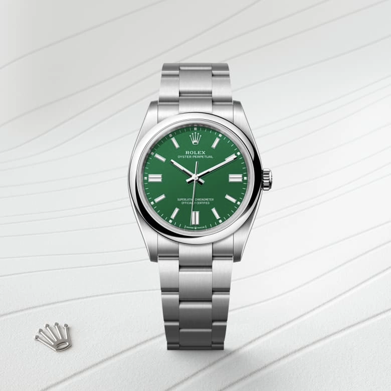 Rolex Oyster Perpetual in Oystersteel, M126000-0005 - Siam Swiss