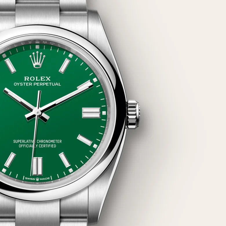 Rolex Oyster Perpetual in Oystersteel, M126000-0005 - Siam Swiss