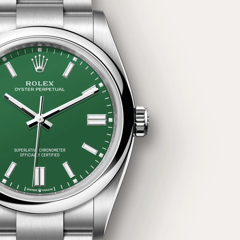 Rolex Oyster Perpetual in Oystersteel, M126000-0005 - Siam Swiss