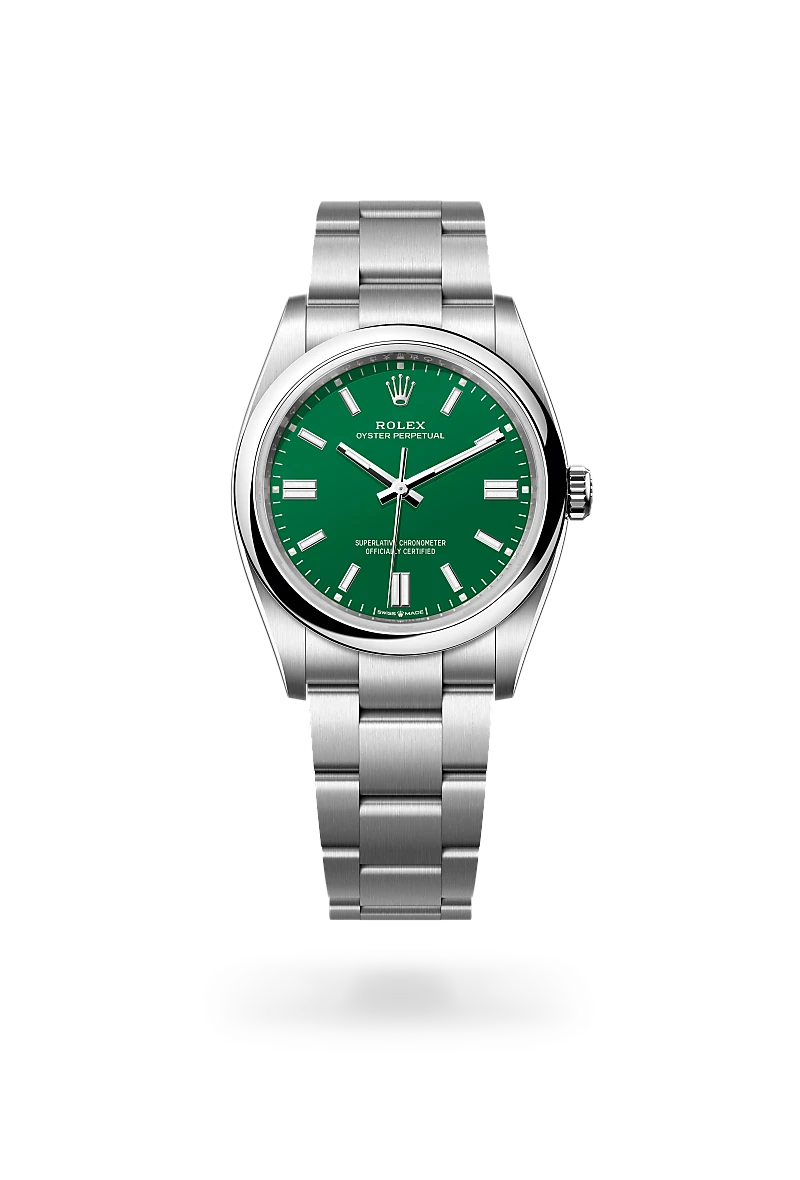 Rolex Oyster Perpetual in Oystersteel, M126000-0005 - Siam Swiss