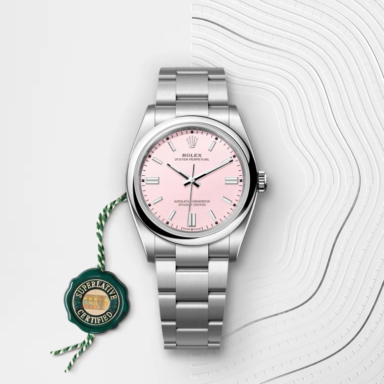 Rolex Oyster Perpetual in Oystersteel, M126000-0008 - Siam Swiss