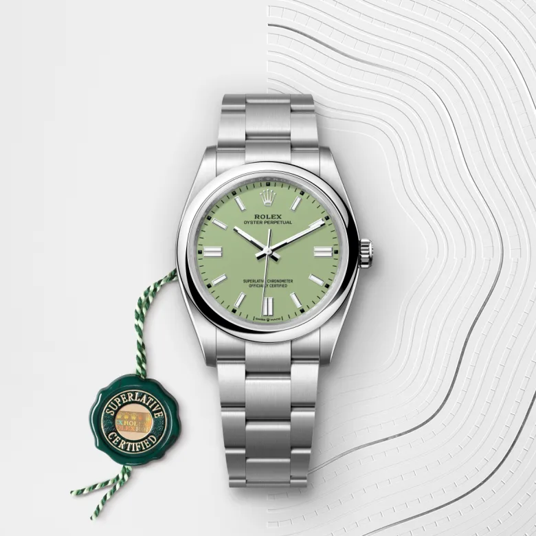 Rolex Oyster Perpetual in Oystersteel, M126000-0011 - Siam Swiss