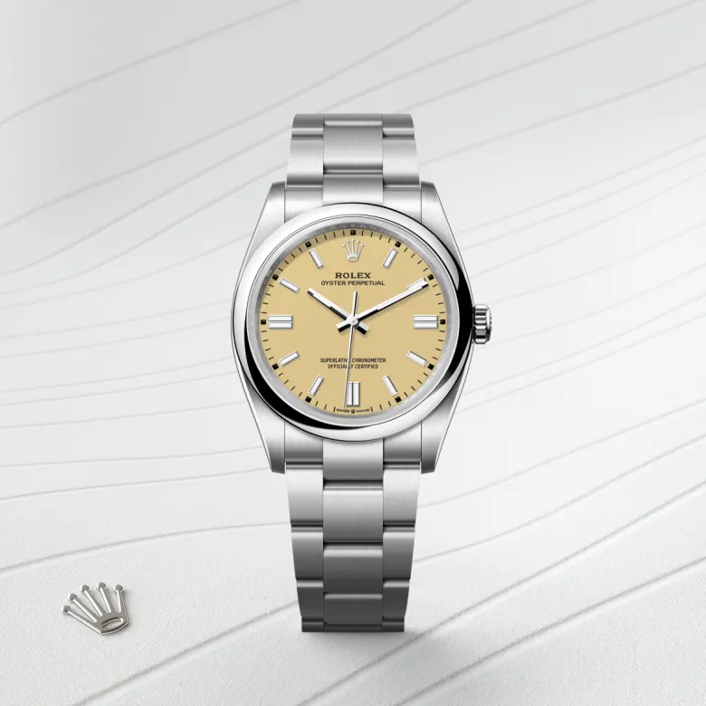 Rolex Oyster Perpetual in Oystersteel, M126000-0012 - Siam Swiss