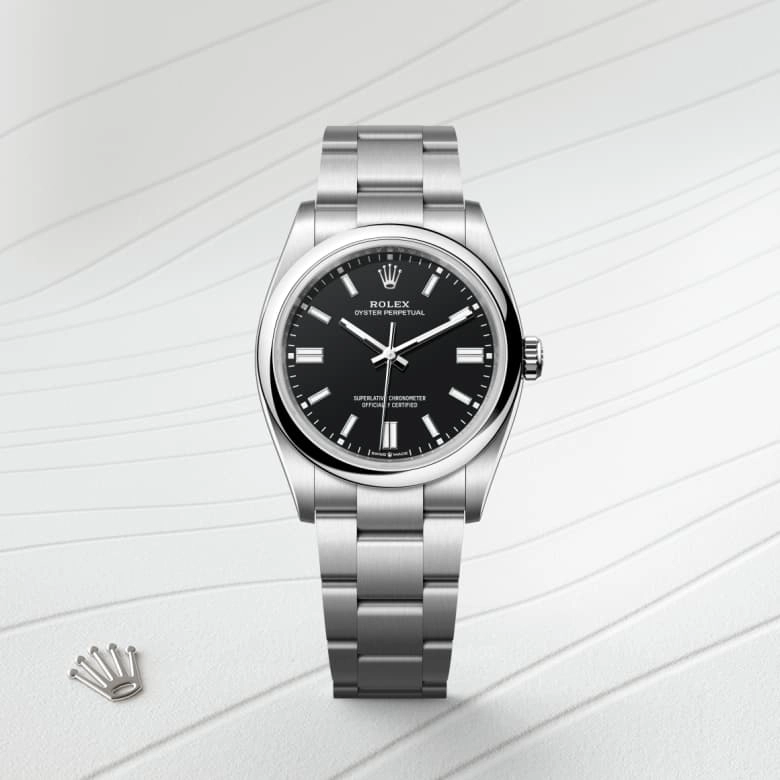 Rolex Oyster Perpetual in Oystersteel, M126000-0014 - Siam Swiss