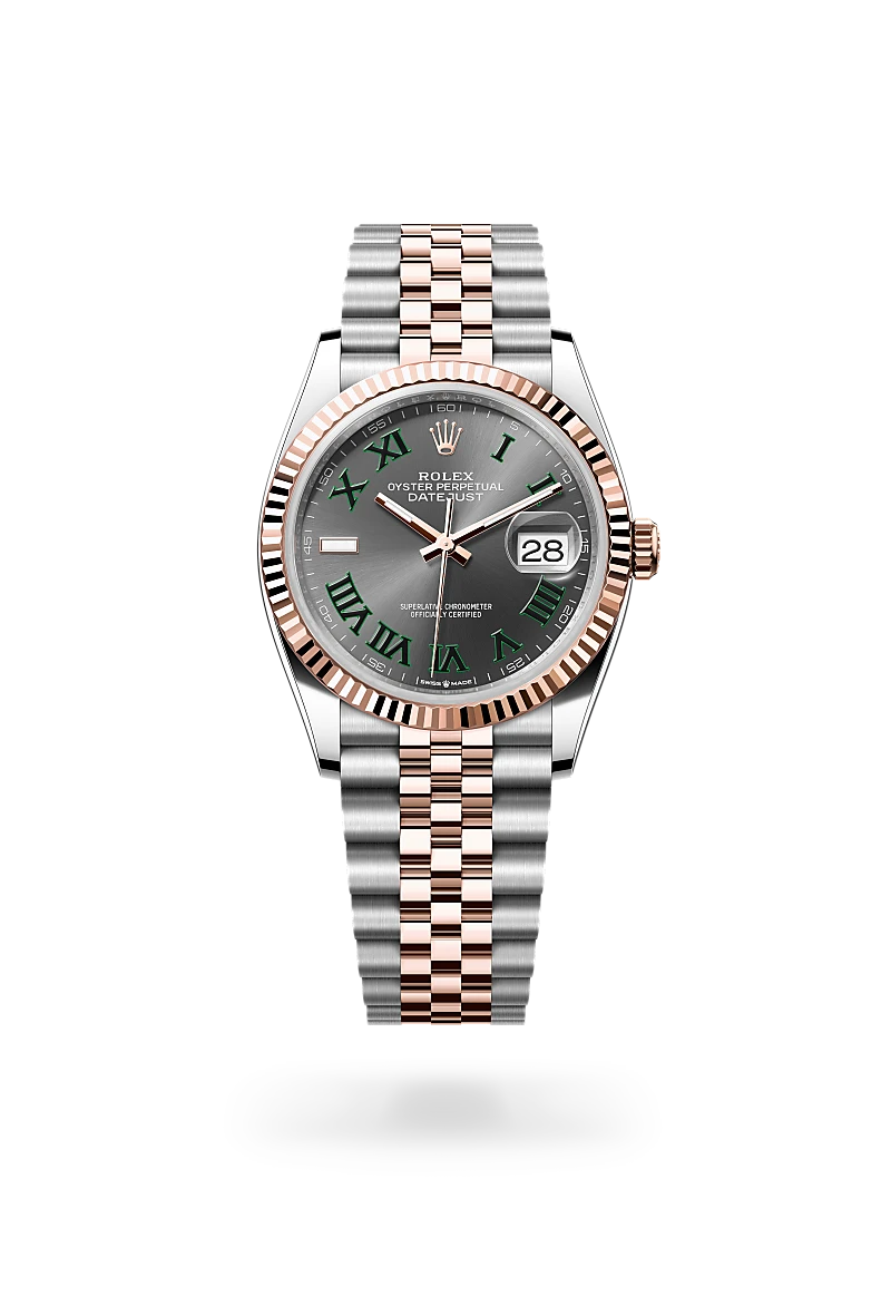 Rolex Datejust in Everose Rolesor - combination of Oystersteel and Everose gold, M126231-0029 - Siam Swiss