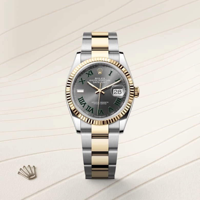 Rolex Datejust in Yellow Rolesor - combination of Oystersteel and yellow gold, M126233-0036 - Siam Swiss