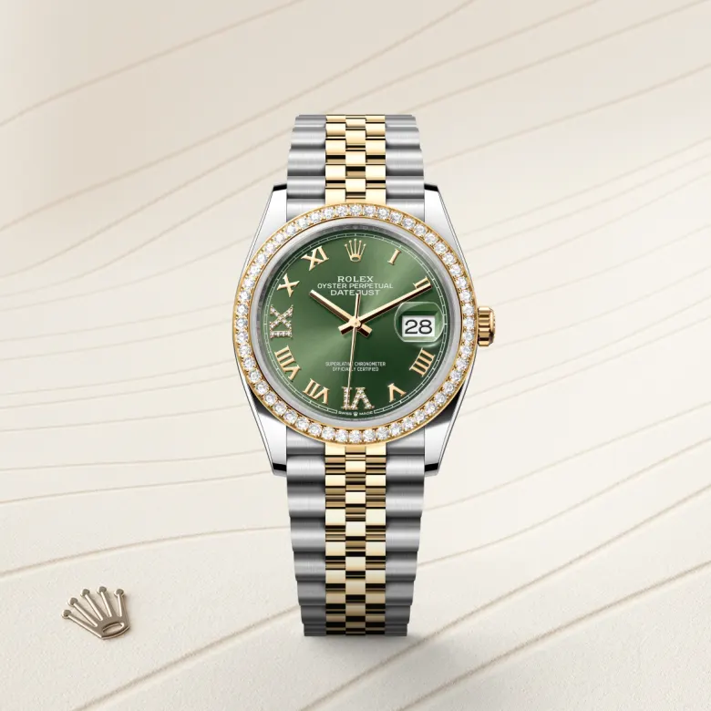 Rolex Datejust in Yellow Rolesor - combination of Oystersteel and yellow gold, M126283RBR-0011 - Siam Swiss