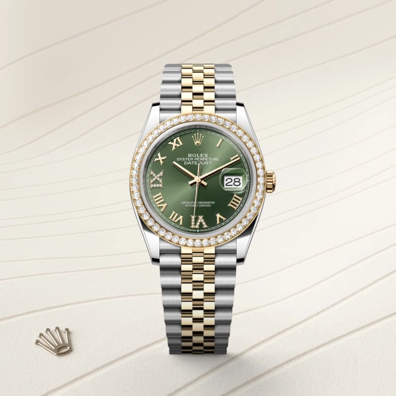 Rolex Datejust in Yellow Rolesor - combination of Oystersteel and yellow gold, M126283RBR-0011 - Siam Swiss