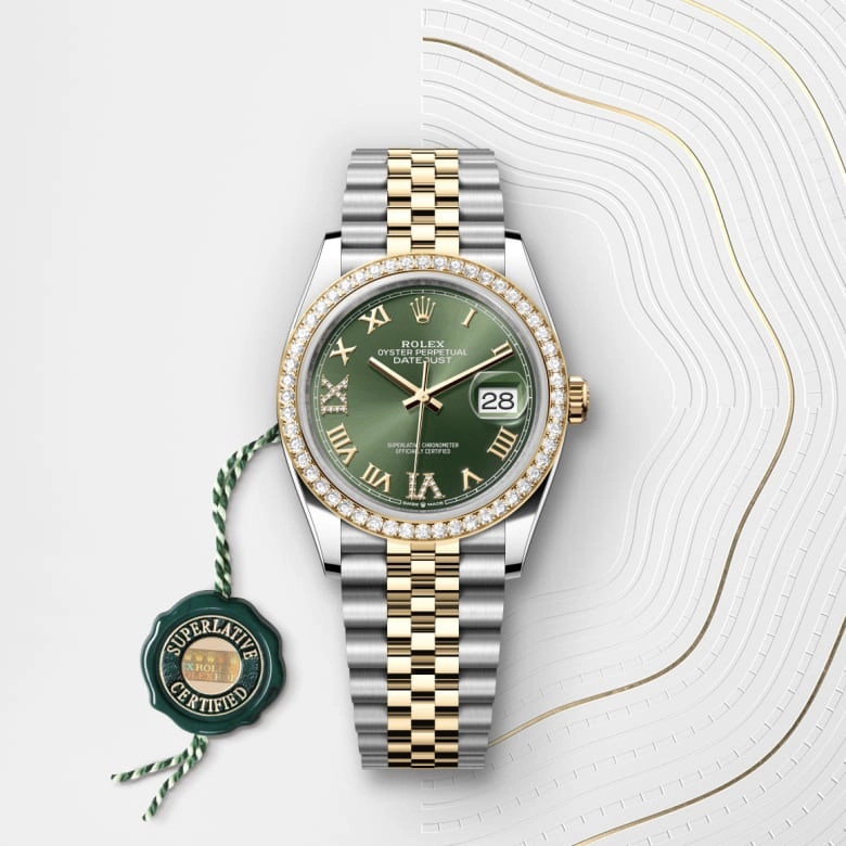 Rolex Datejust in Yellow Rolesor - combination of Oystersteel and yellow gold, M126283RBR-0011 - Siam Swiss