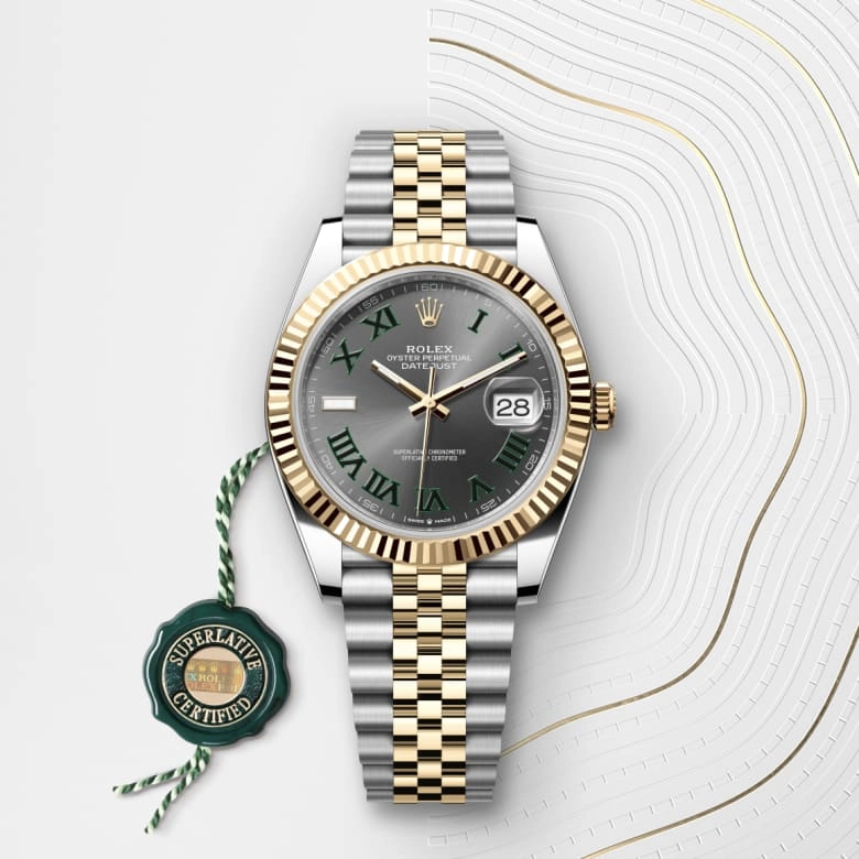 Rolex Datejust in Yellow Rolesor - combination of Oystersteel and yellow gold, M126333-0020 - Siam Swiss