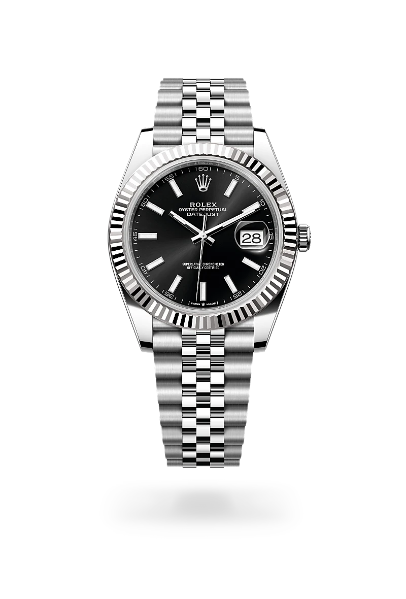 Rolex Datejust in White Rolesor - combination of Oystersteel and white gold, M126334-0018 - Siam Swiss