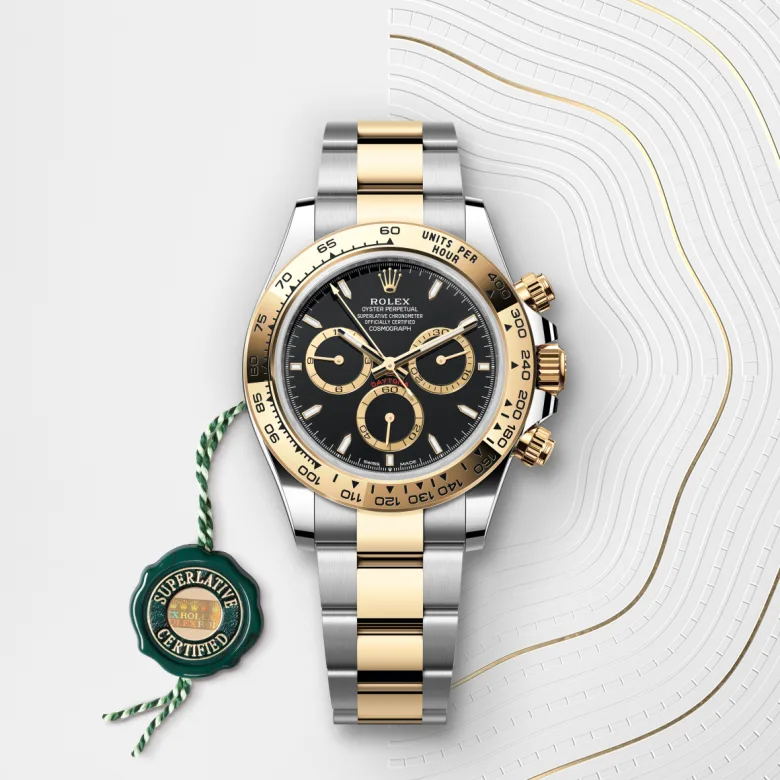 Rolex Cosmograph Daytona in Yellow Rolesor - combination of Oystersteel and yellow gold, M126503-0003 - Siam Swiss