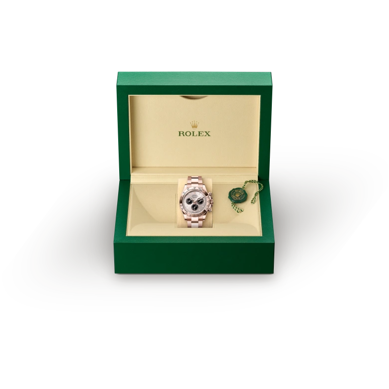Rolex Cosmograph Daytona in 18 ct Everose gold, M126505-0003 - Siam Swiss