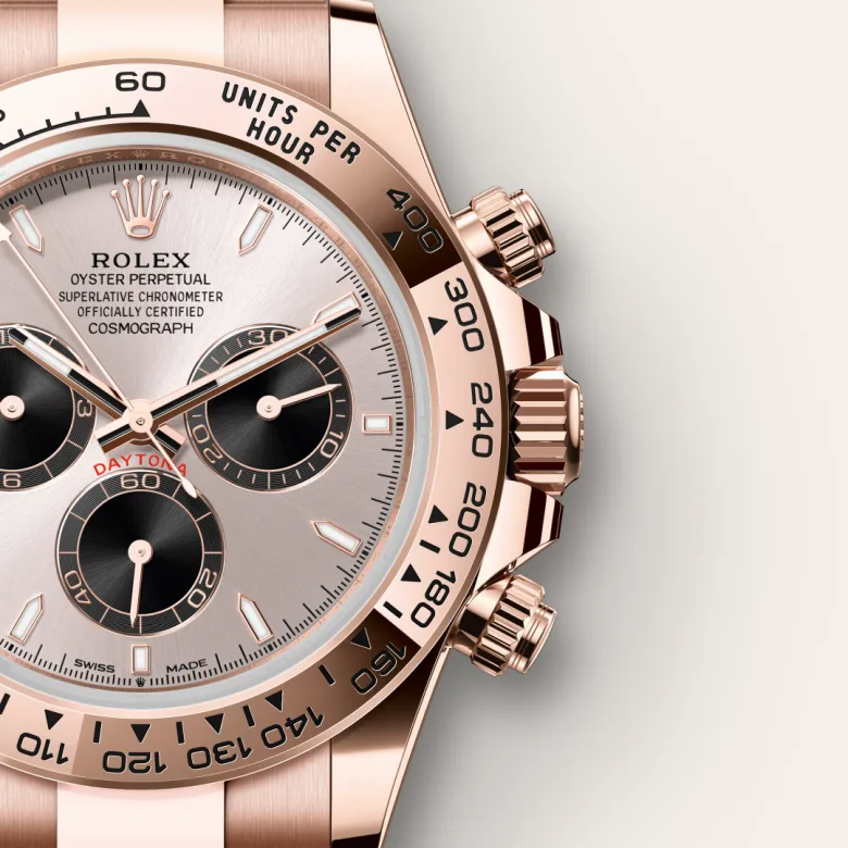 Rolex Cosmograph Daytona in 18 ct Everose gold, M126505-0003 - Siam Swiss