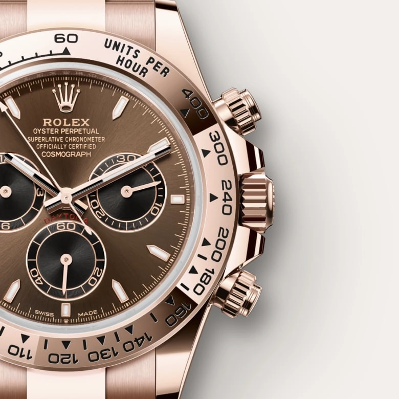 Rolex Cosmograph Daytona in 18 ct Everose gold, M126505-0005 - Siam Swiss