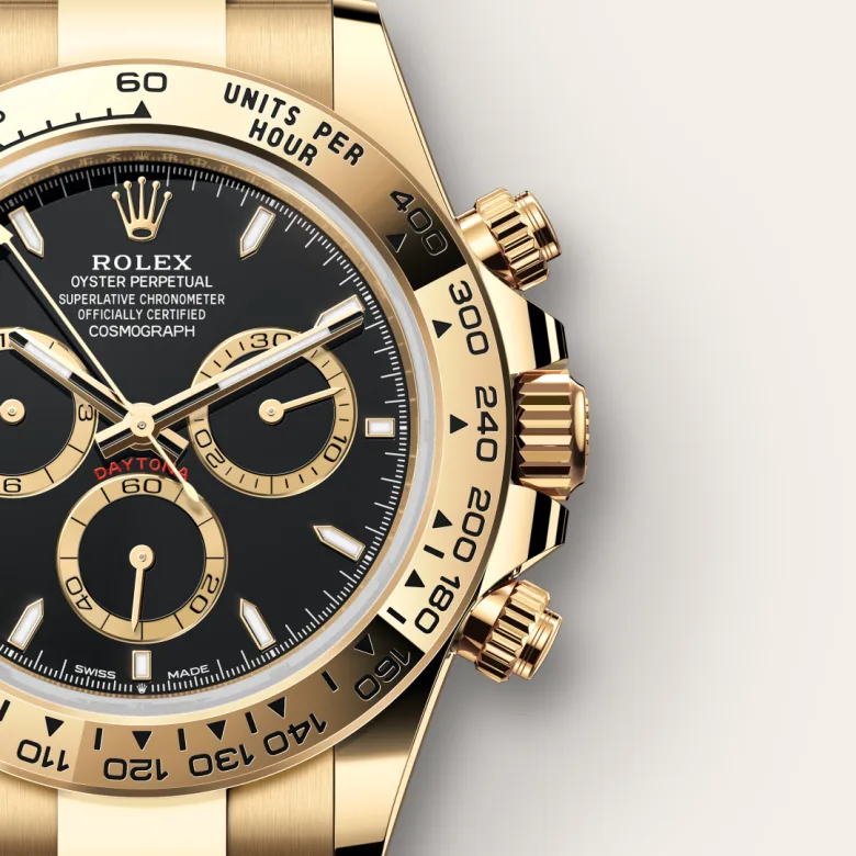 Rolex Cosmograph Daytona in 18 ct yellow gold, M126508-0004 - Siam Swiss