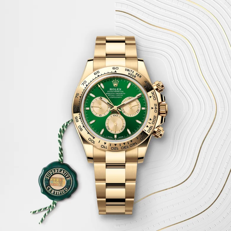 Rolex Cosmograph Daytona in 18 ct yellow gold, M126508-0008 - Siam Swiss