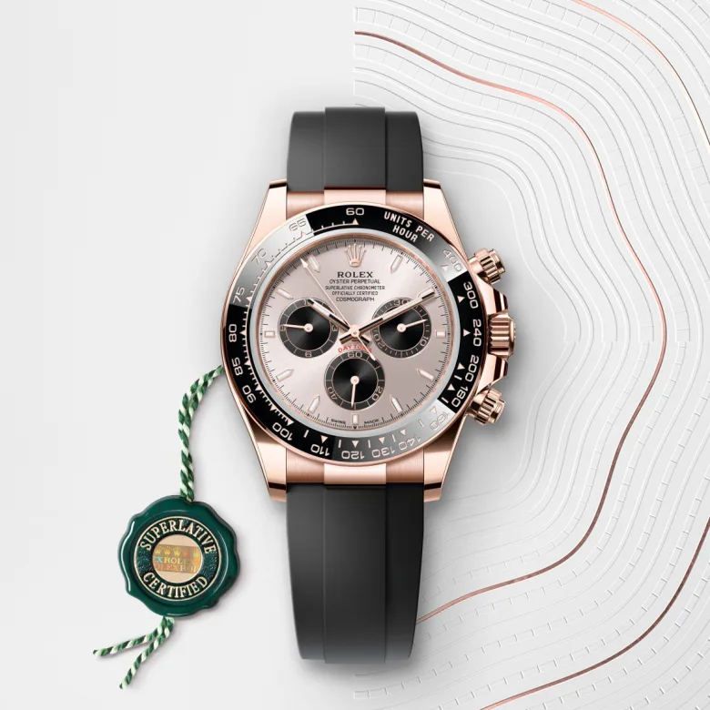 Rolex Cosmograph Daytona in Everose gold 18 กะรัต, M126515LN-0006 - Siam Swiss