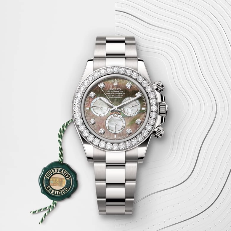 Rolex Cosmograph Daytona in 18 ct white gold, M126579RBR-0001 - Siam Swiss