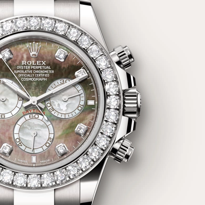 Rolex Cosmograph Daytona in 18 ct white gold, M126579RBR-0001 - Siam Swiss