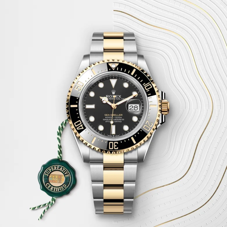 Rolex Sea-Dweller in Yellow Rolesor - การผสมผสานระหว่าง Oystersteel และทองคำ, M126603-0001 - Siam Swiss