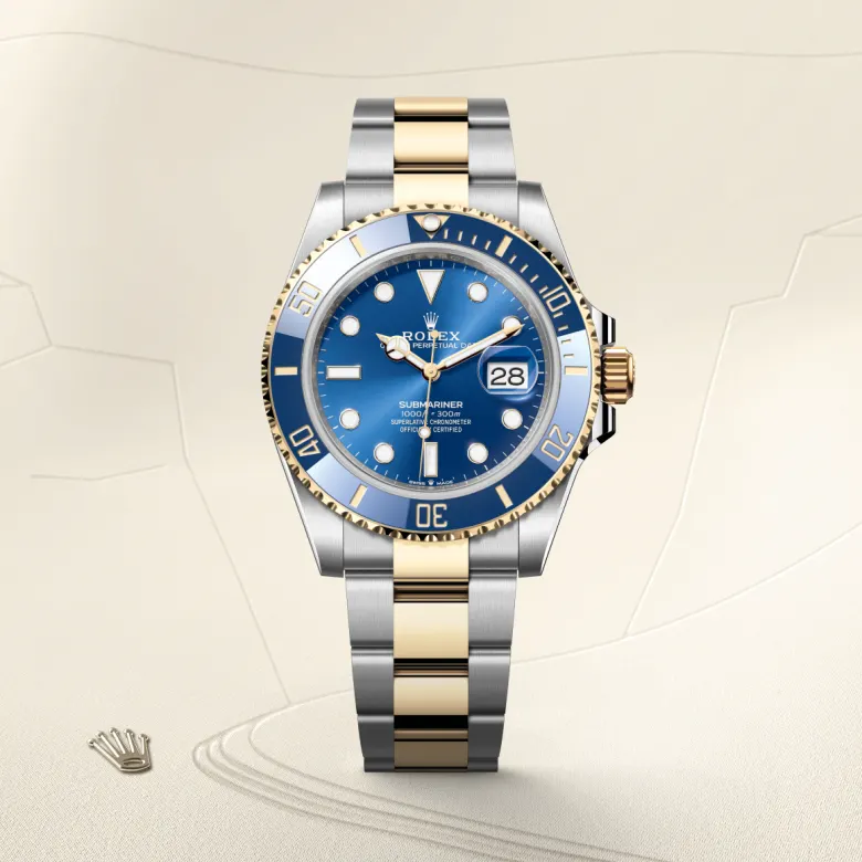 Rolex Submariner in Yellow Rolesor - combination of Oystersteel and yellow gold, M126613LB-0002 - Siam Swiss